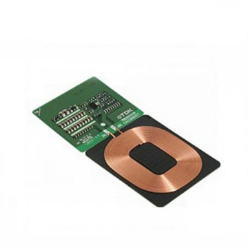 Qi Wireless Charging Coil/inductive charger coil with Ferrite plate for Receiver Charger Coil